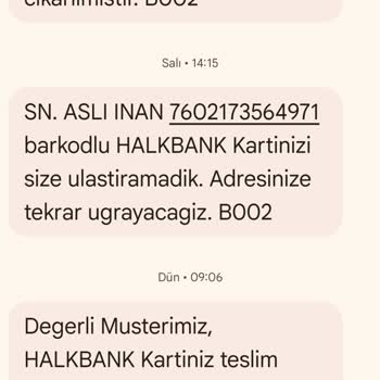 PTT Kargodan Banka Kartı Teslimatı Sorunu Ve Acil Çözüm Talebi