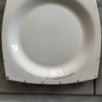 Aryıldız Bone Square Gold Yemek Takımında Desenlerin Erken Silinmesi
