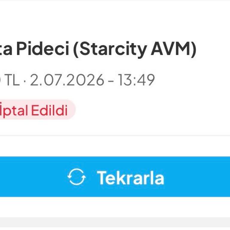 Aynı Sipariş Başkasına Teslim Edilirken Siparişim İptal Edildi