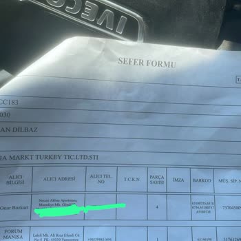Adres Hatası Nedeniyle Teslim Edilmemesi Ve Açıklama Talebi