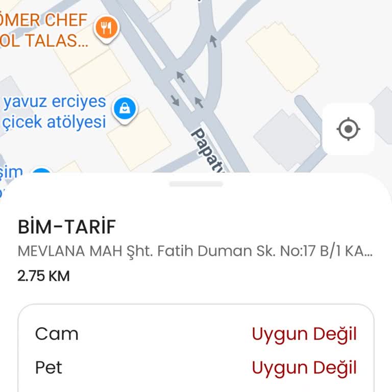 Uygulamada Görünen Geri Dönüşüm Makinesi Gerçekte Yok Ve Zaman Kaybı Oluşturuyor