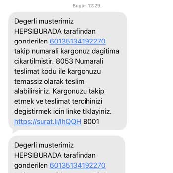 Adrese Teslim Olması Gereken Kargo İçin Yanıltıcı Adreste Yok Beyanı