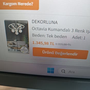 Arızalı Avize İçin Ücret İadesi Değil, Birebir Değişim Talebi