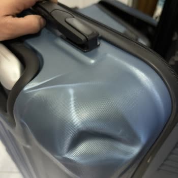Kappa Markalı Valizde Kullanım Öncesi Ezilme Ve Değişim Talebi