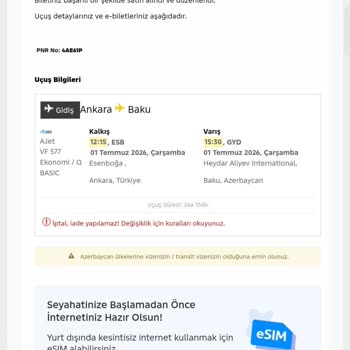 Kapı Değişikliği Bilgilendirmesinin Yetersizliği Nedeniyle Uçuş Kaçırıldı