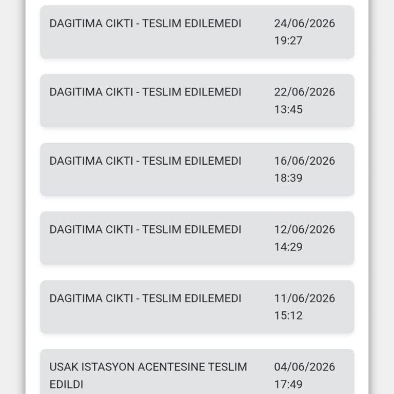Kuryenet Teslimatında Sürekli Gecikme Ve İletişim Sorunu