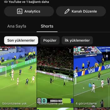 Yeni Açtığım Spor Kanalım Ve Shorts Videolarım Öneri Listesinde Görünmüyor