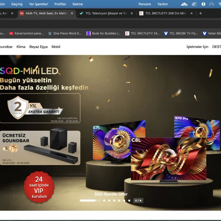 TCL Televizyon Yaşadığım Mağduriyet