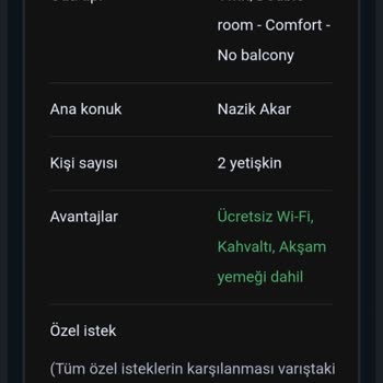 Agoda Yanlış Bilgi Verdiği İçin Akşam Yemeği Dahil Olmadı Ve Ek Ücret Talep Edildi