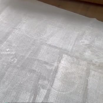 Angora Halı, Yıkama Sonrası Su Lekesi Sorunu