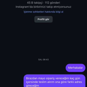 Kargo Bilgisi Alınamaması Ve İade Talebi