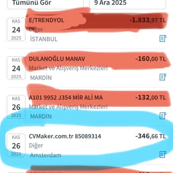 CV Maker'dan İzin Almadan Tek Seferlik Hizmet İddiası Üzerine Yetkisiz Kredi Kartı Çekimi
