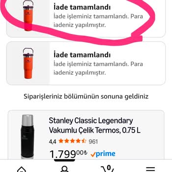 Amazon İadesi Görünmesine Rağmen Kartıma Yansımıyor Ve Müşteri Hizmetleri Yanıt Vermiyor
