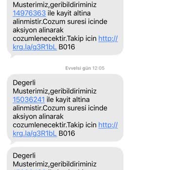 Aras Kargo’da 6452688640407 No’lu Kargo Kayıp Ve Tazmin Talebi