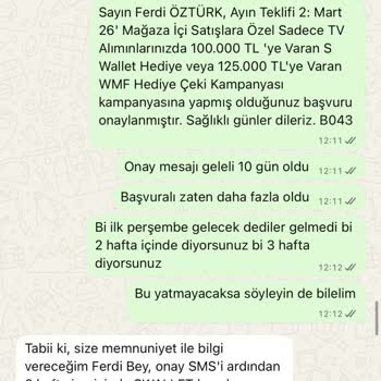 Kampanya Sözündeki 8.000 TL S-Wallet Puanı Hesaba Yansımıyor