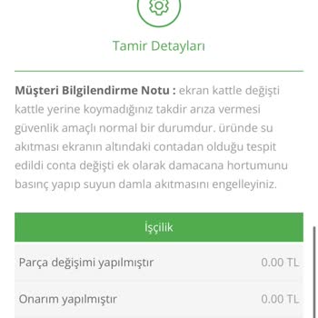 Kiwi Su Sebili Tamir Sonrası Ana Ünite Yok Kullanılamaz