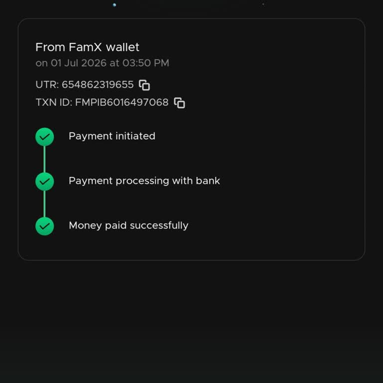 FamPay UPI Transfer Completed but Recipient Didn't Receive Money