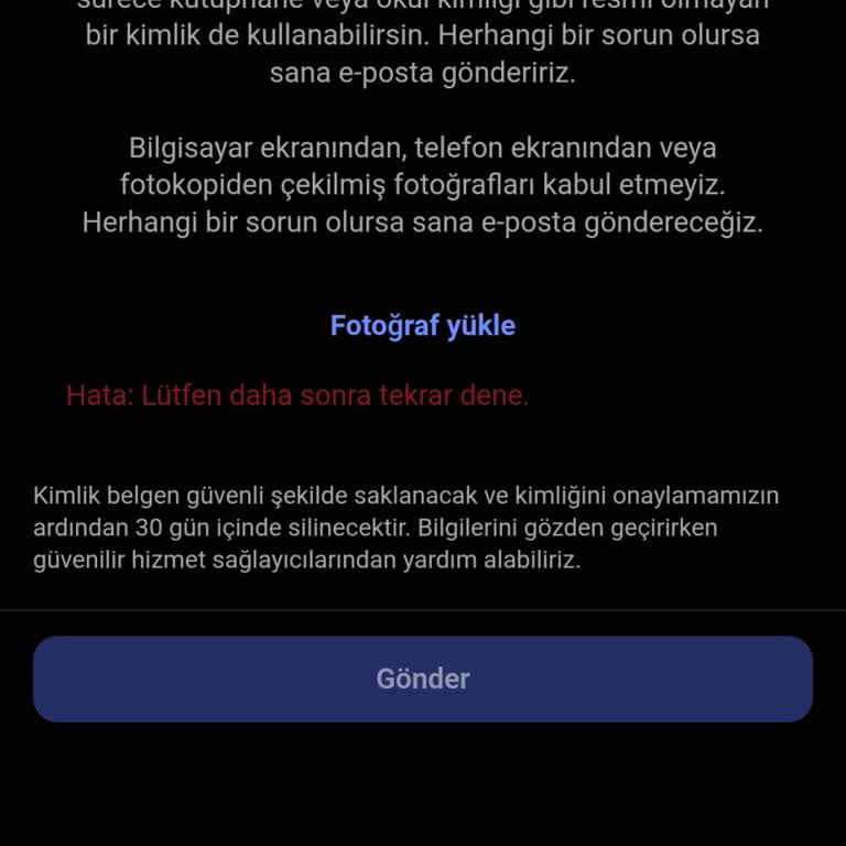 Instagram Hesabım Kimlik Doğrulama Hatası Nedeniyle Açık Değil