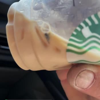 Starbucks'ta Kahvenin İçindeki Sinek