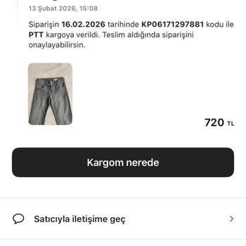 Kayıp Pantolon Ve İade Talebi