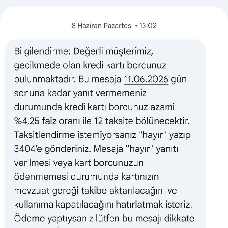 Onaysız Borç Yapılandırması Kredi Notumu Düşürdü