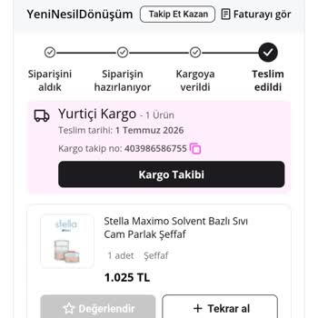 N11 Bianca Stella Maximo Bozuk Çıkması