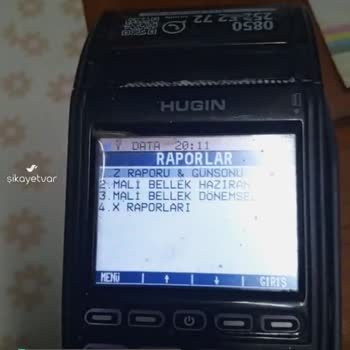 TEB Pos Cihazı Z Rapor Limit Hatası
