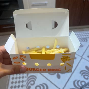 Ekstra Ödenen Patates Kızartması Gelmedi Güvenim Kırıldı
