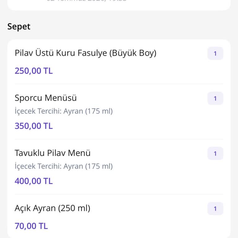 Teslim Edilmeyen Sipariş Ücretinin Kesilmesi Ve İade Reddi