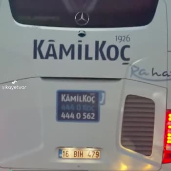 Kamil Koç Şerit İhlali