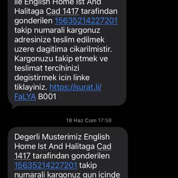 Kırık Koli Ve Boş İçerik, Firma Geri Dönüş Yapmıyor