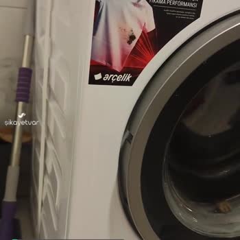 Arçelik Çamaşır Makinesinin Sesli Çalışması