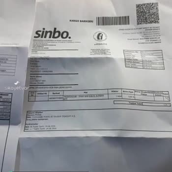 Sinbo Motoru Bozuk Olan Blender'ımın Mikser Aparatımın Kırık Gönderilmesi!