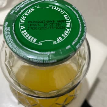 Ben Organic Süreçteki Sorun Nedeniyle Bozulmuş Limonata İçin İade İsteği
