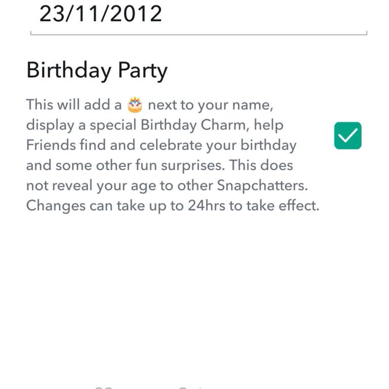 Age Restriction On My Snapchat Account