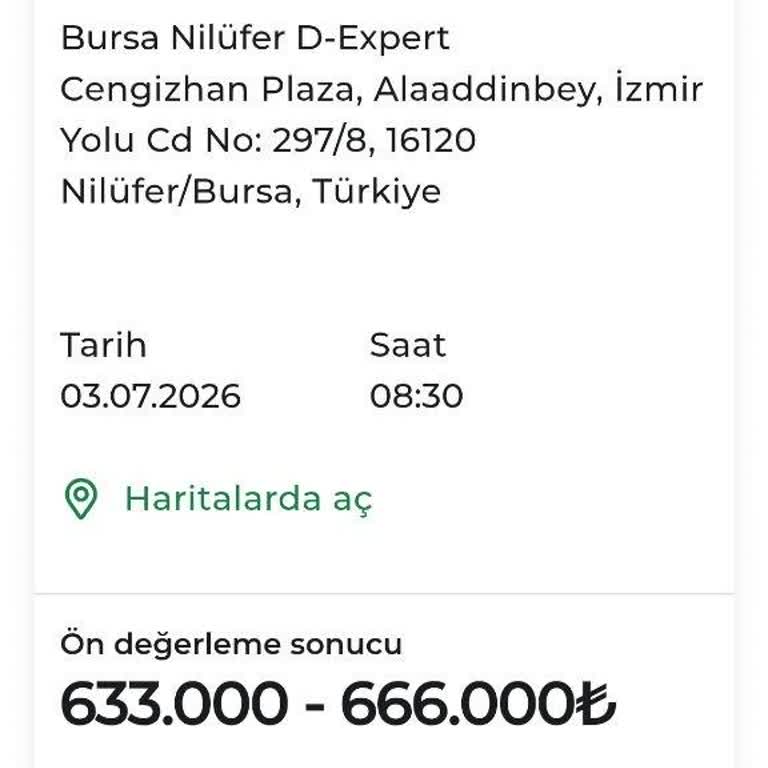 Randevu Saatine Uyulmaması Ve İlan Kaldırma Şartı Keyfi