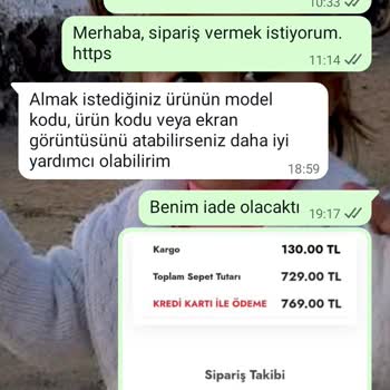 Bulem Butik'te Beden Değişim Reddedildi Ve Kargo Ücreti İstendi