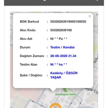 Teslim Edildiği Görünen Kargo Yanlış Adrese Ve Cevapsız İletişim