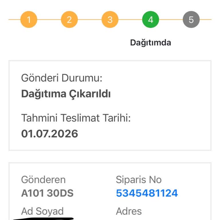 Kargo XL Teslimat Sorunu Ve Açıklama Talebi