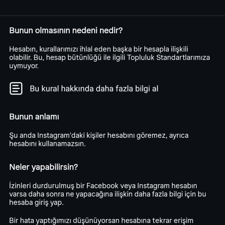 Instagram Hesabım Haksız Nedensiz İki Kez Askıya Alındı