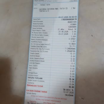 Doğalgaz Sayacım Başka Adrese Kayıtlı Olması Nedeniyle Fatura Yanlışlığı