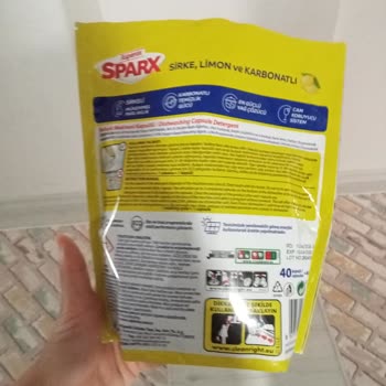 Asperox Sparx Diamond Bulaşık Makinesi Tabletinde Yoğun Koku Ve Kalıntı Sorunu, Ücret İadesi Talebi