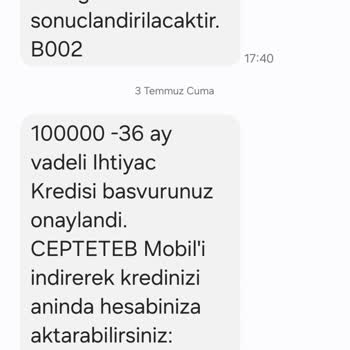 TEB’in Yanıltıcı Kredi Kampanyası Şartları Ve Gerçek Onay Koşulları Arasındaki Çelişki