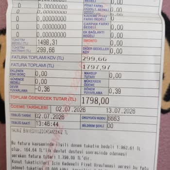 Düşük Kullanıma Rağmen 1900 TL Üstü Gaz Faturalarına İtiraz