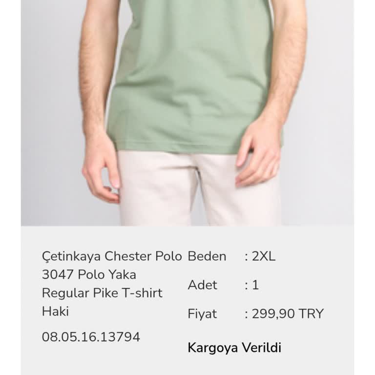 Çetinkaya'dan Kargo Takip Numarası Alamadım, Siparişim Belirsiz