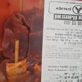 Trendyol GO'da Soslu Ve Bozuk Et Siparişi Gıda Güvenliği İhlali