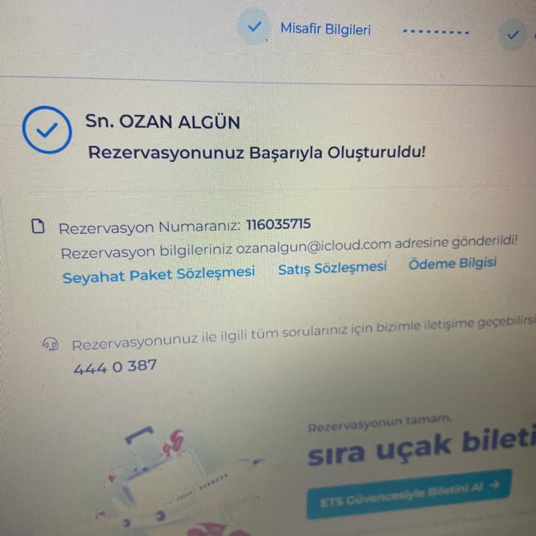 Sinek Ve Karınca Sorunu, Kalitesiz Yemekler Ve Desteksiz ETS Tur Hizmeti Nedeniyle Kısmi İade Talebi