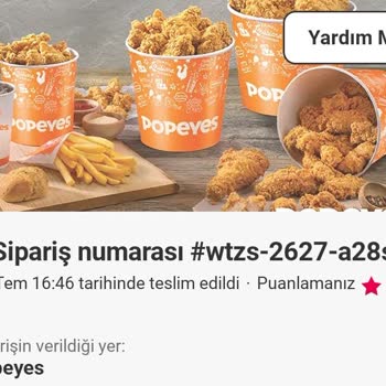 Popeyes Siparişindeki Bayat Gıdalar Ve Yetersiz İade Teklifi