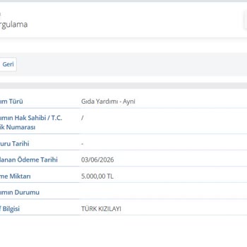 Kızılay Nakdi Yardım Ödemesi Banka Hesabına Yatmadı