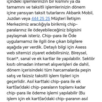 İptal Edilen Alışverişte Chip-Parayla Ödeme Sonrası Haksız Borçlandırma